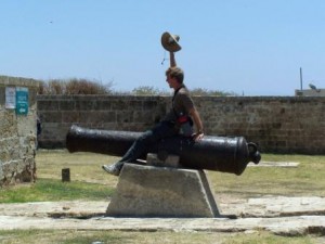 This is the crusader town of Acre.